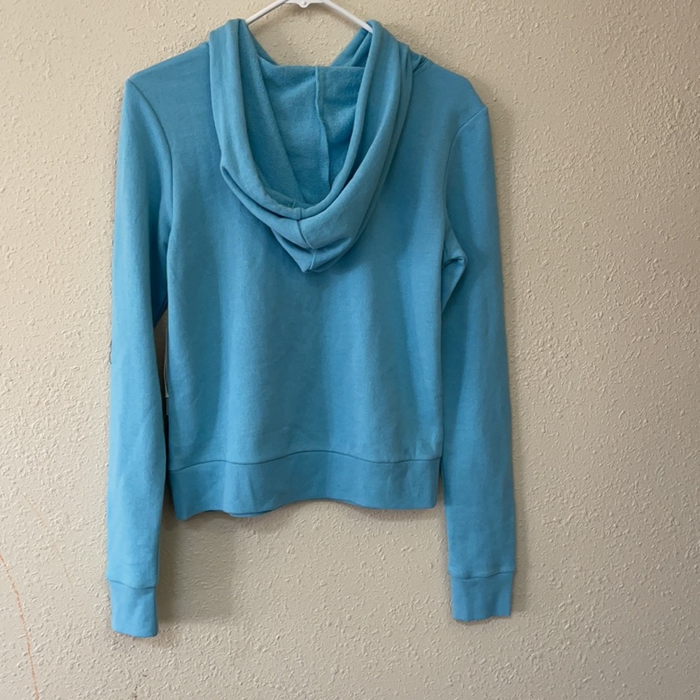 Baby blue Treasure & Bond hoodie size S - Picture 2 of 5